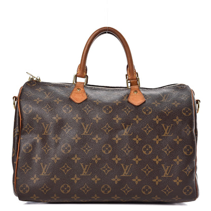 Louis Vuitton Monogram Speedy Bandouliere 35 1 of 20