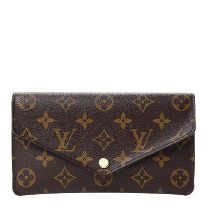 Louis Vuitton Monogram Jeanne Wallet Rose Ballerine 1 of 8