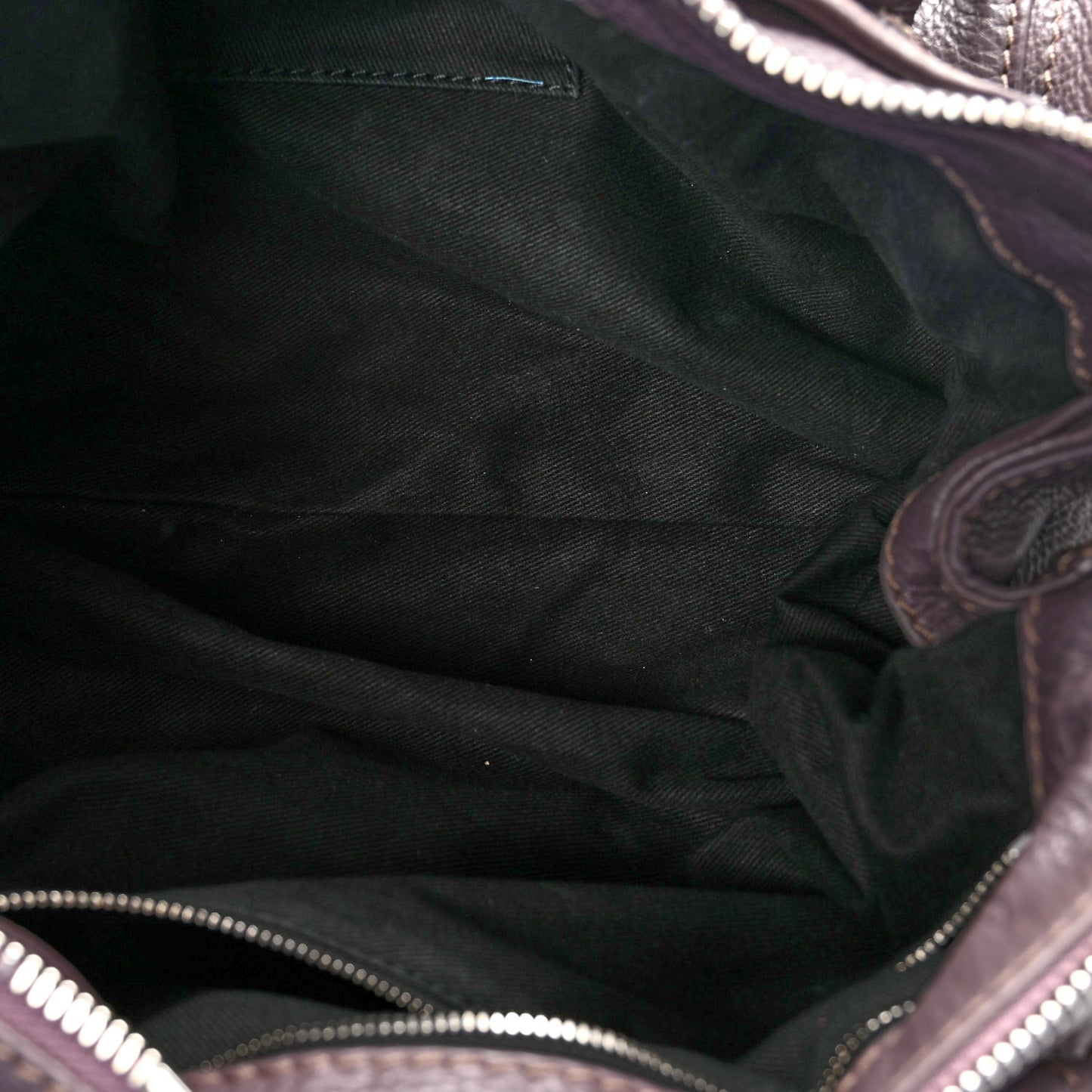 Calfskin Medium Paddington Satchel Purple