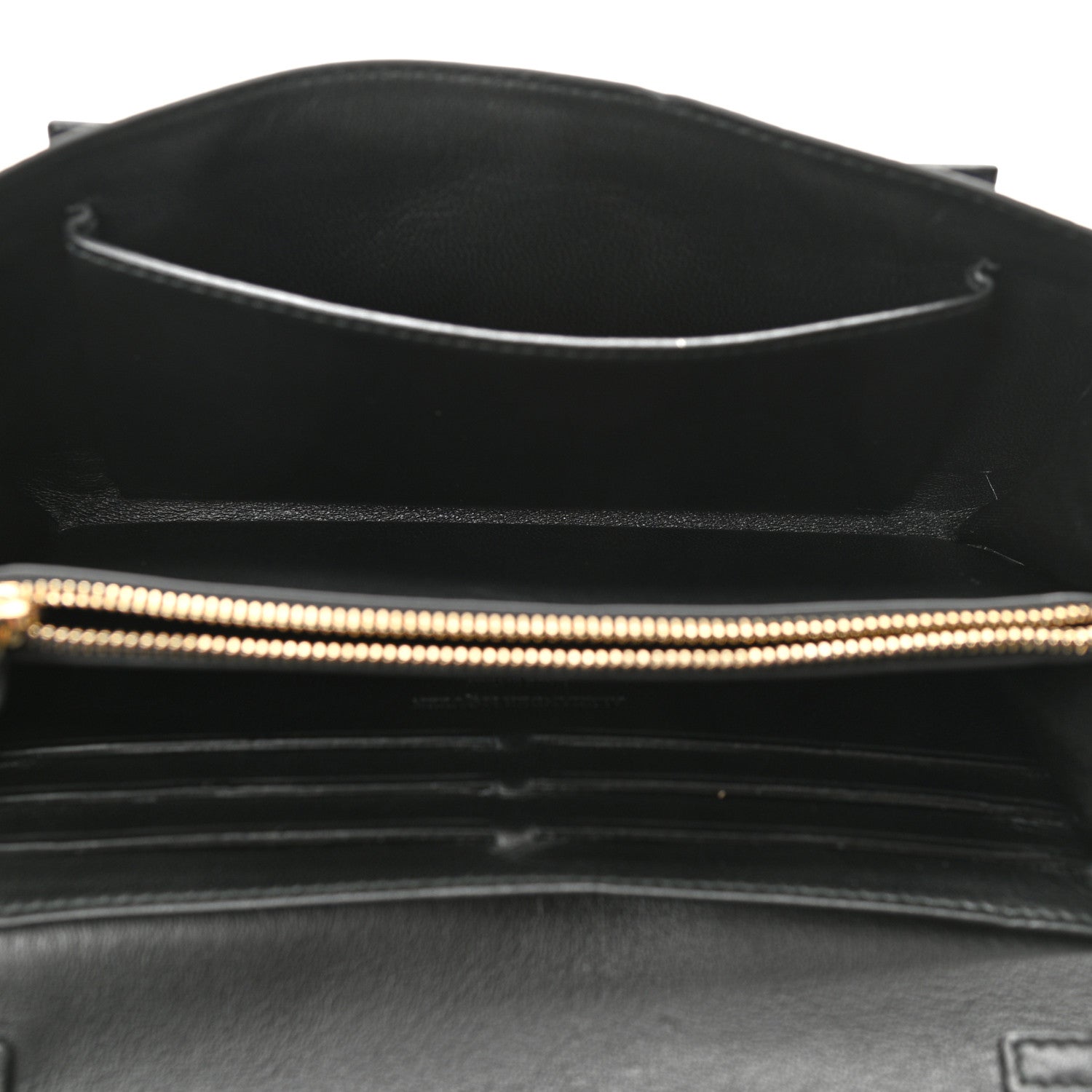 Alexander McQueen Pebbled Calfskin Skull Wallet on Chain Black 5 of 9