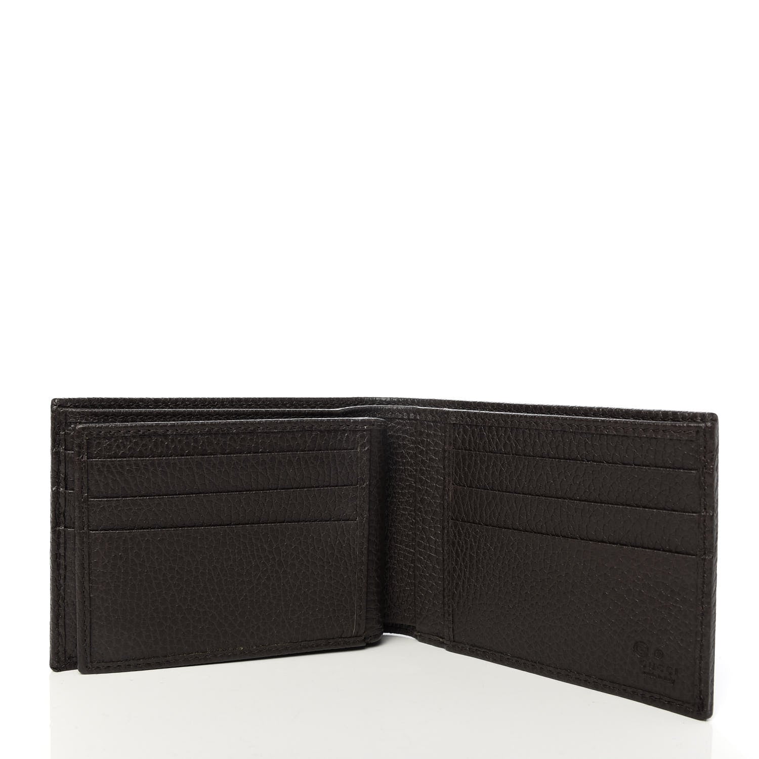 Gucci Monogram Bi-Fold Wallet Dark Brown 5 of 7