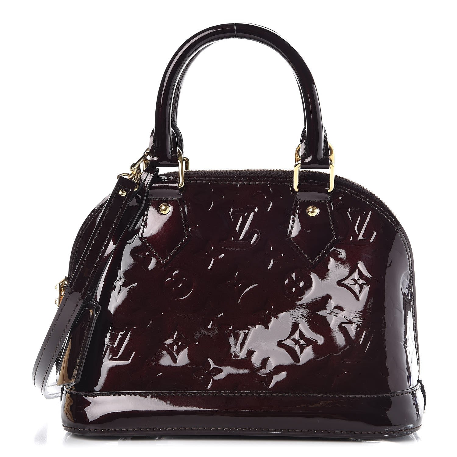 Louis Vuitton Vernis Alma BB Amarante 1 of 8