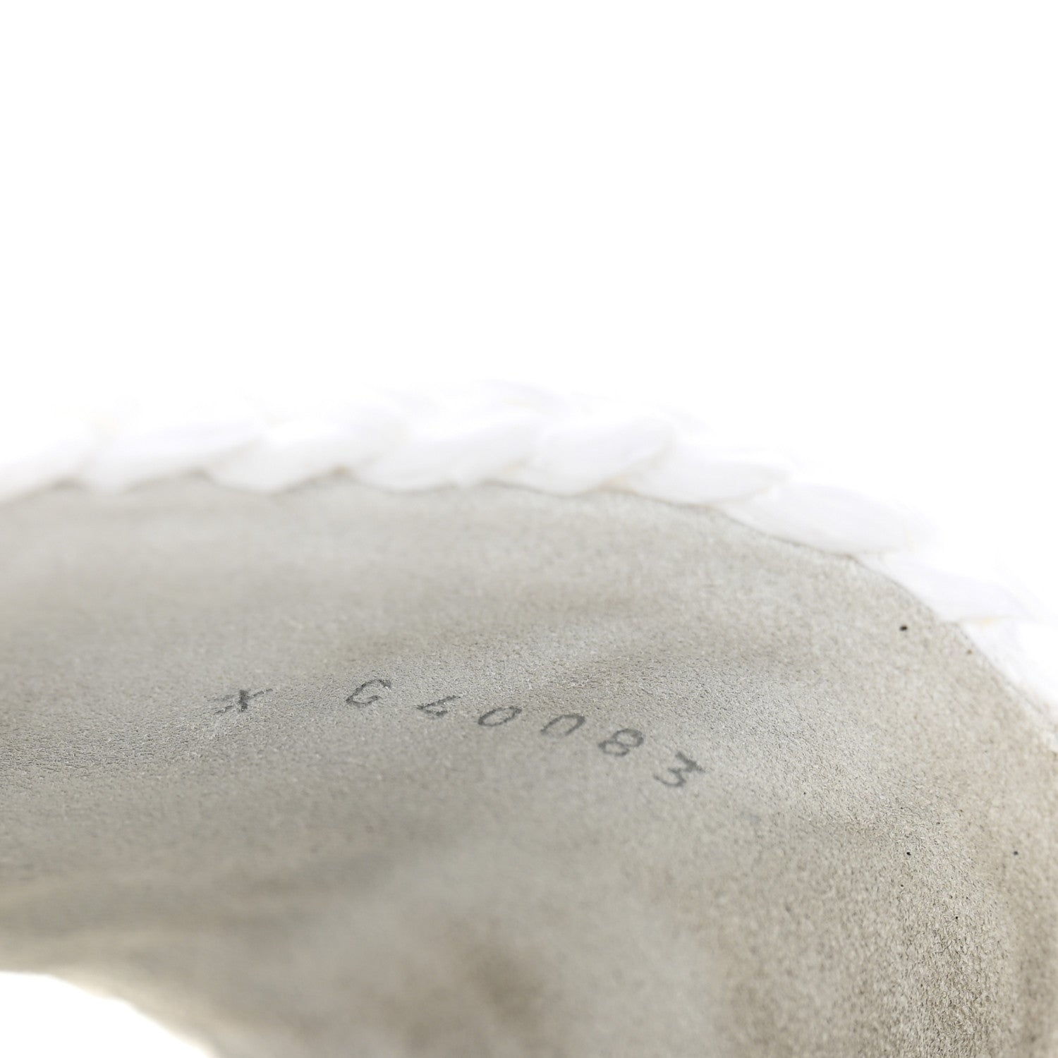 Chanel Raffia Crystal CC Mules Sandals 39 White 9 of 10