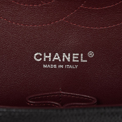 Chanel Caviar Quilted Jumbo Double Flap Black 7 of 9