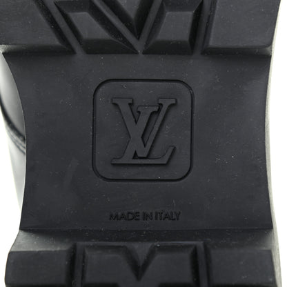 Louis Vuitton Calfskin Territory Ranger Boots 39 Black 6 of 8