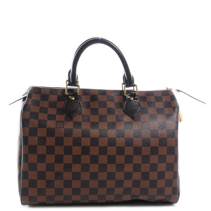 Louis Vuitton Damier Ebene Speedy 30 1 of 7