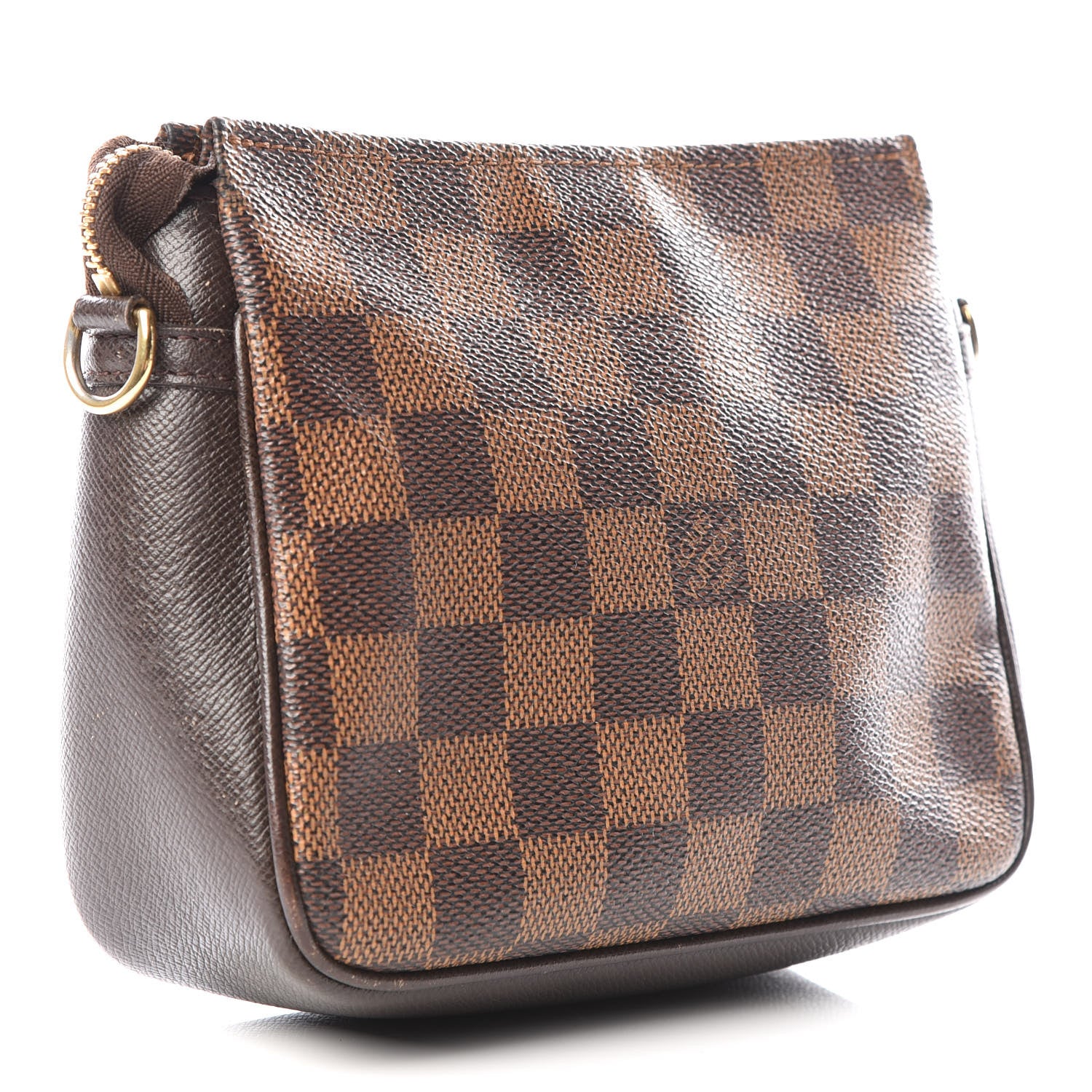 Louis Vuitton Damier Ebene Trousse Make Up Bag Pochette 2 of 8