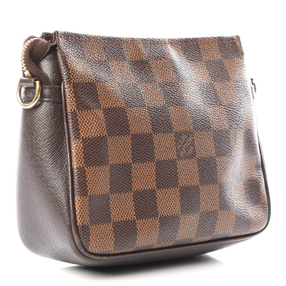 Louis Vuitton Damier Ebene Trousse Make Up Bag Pochette 2 of 8