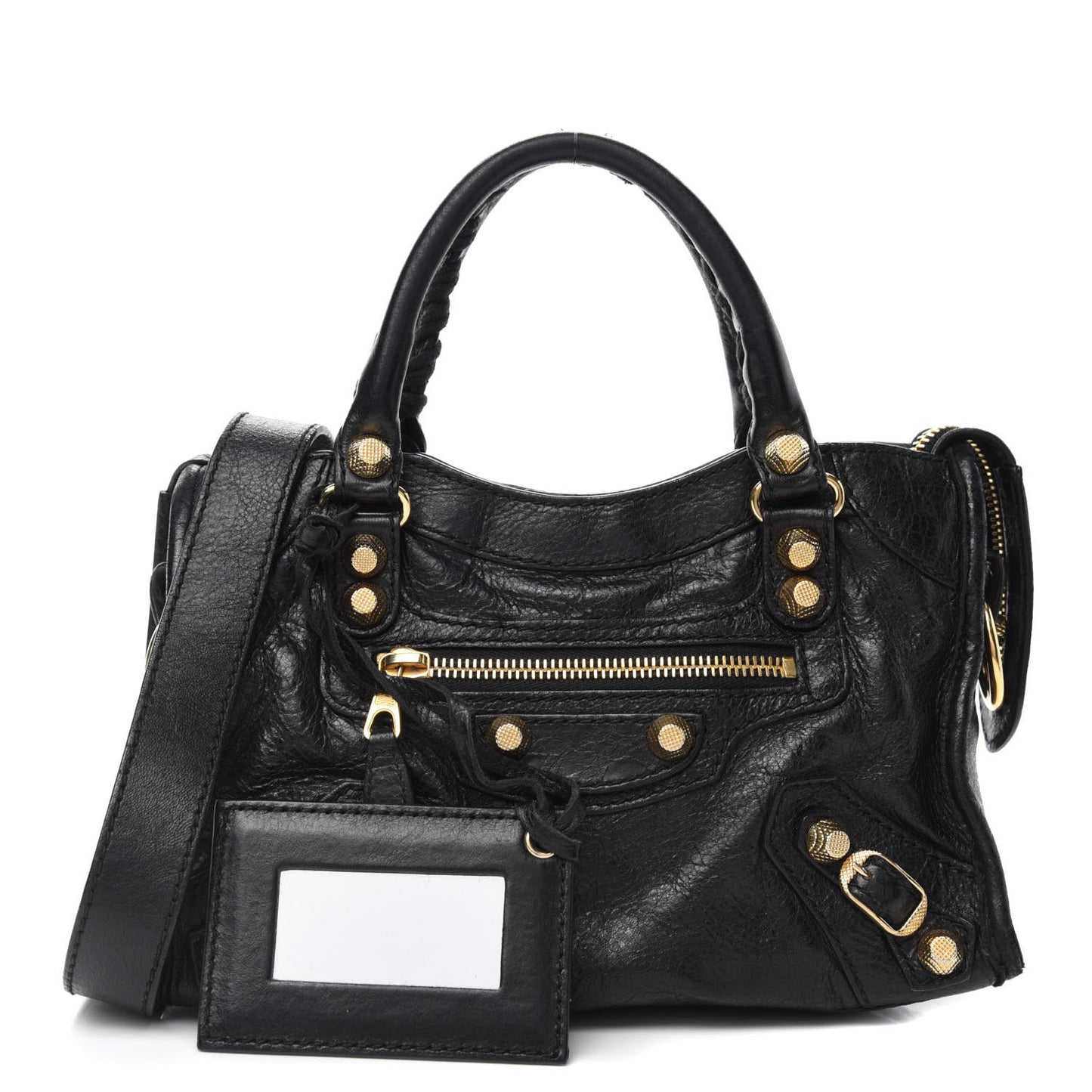 Agneau Giant 12 Gold Hardware Mini City Black
