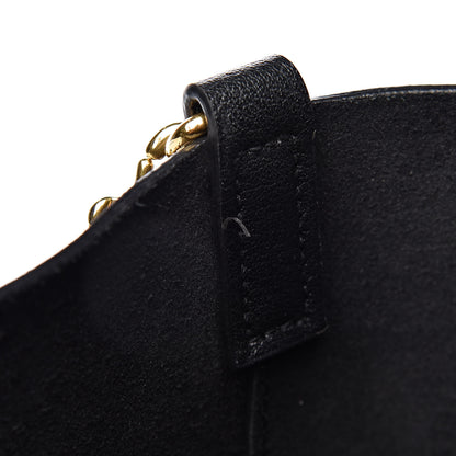 Saint Laurent Calfskin Toy Shopping Tote Black 12 of 15