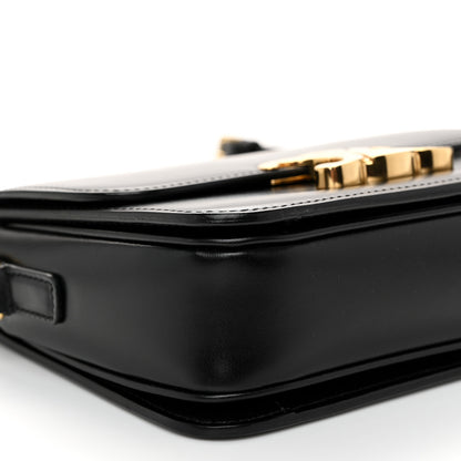 Celine Shiny Calfskin Teen Triomphe Black 9 of 15