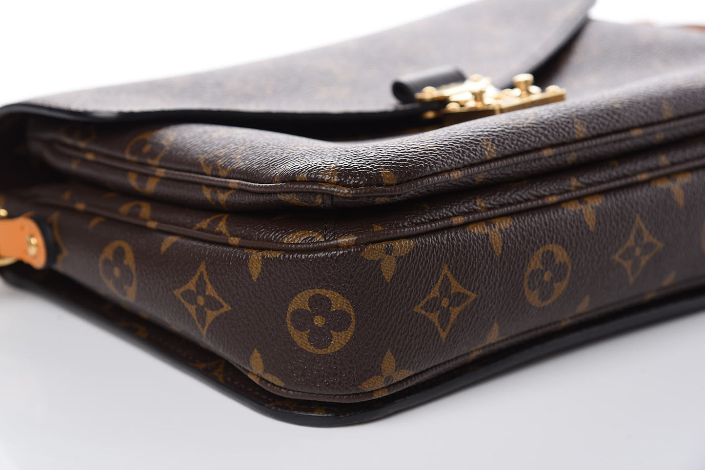 Monogram Braided Pochette Metis Coquelicot