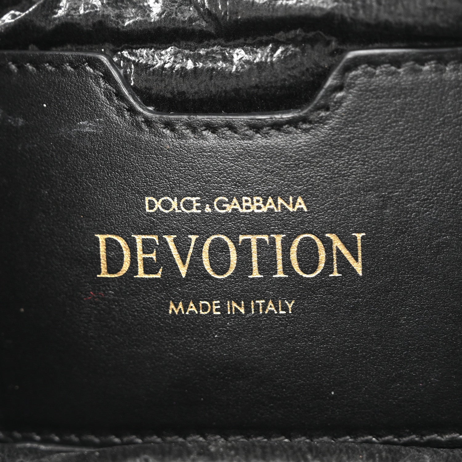 Dolce & Gabbana Nylon Devotion Shoulder Bag Black 6 of 9