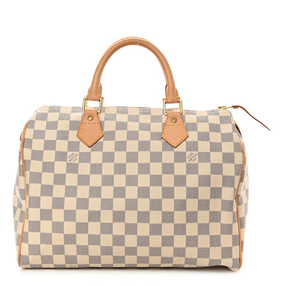 Louis Vuitton Damier Azur Speedy 30 1 of 10