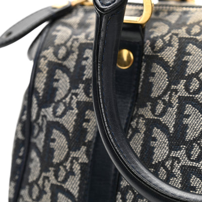Christian Dior Monogram Boston Navy Blue 12 of 12