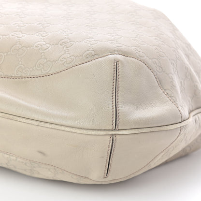 Gucci Guccissima Peggy Bamboo Top Handle Bag Ivory 10 of 10