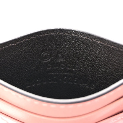 Gucci Microguccissima Card Holder Soft Pink 6 of 6