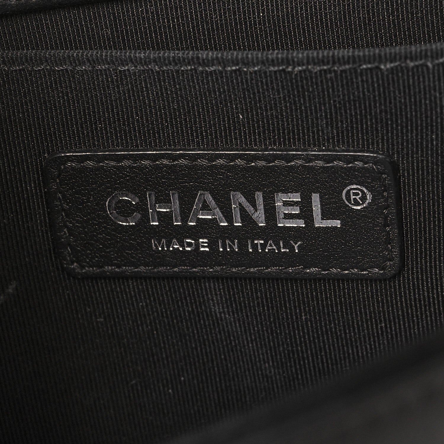 Chanel Calfskin Chevron Quilted Small Boy Flap Black 6 of 12