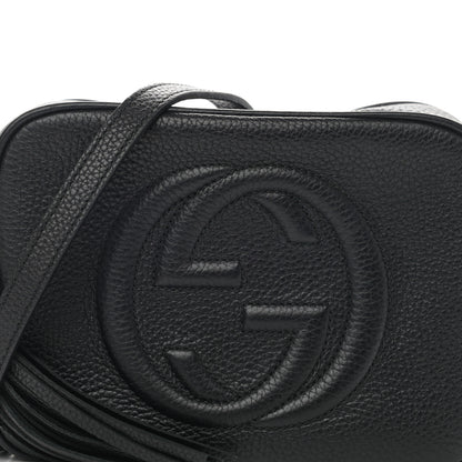 Gucci Pebbled Calfskin Small Soho Disco Bag Black 8 of 10