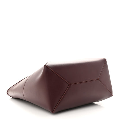 Loewe Shiny Calfskin Medium Puzzle Fold Tote Dark Burgundy 4 of 10