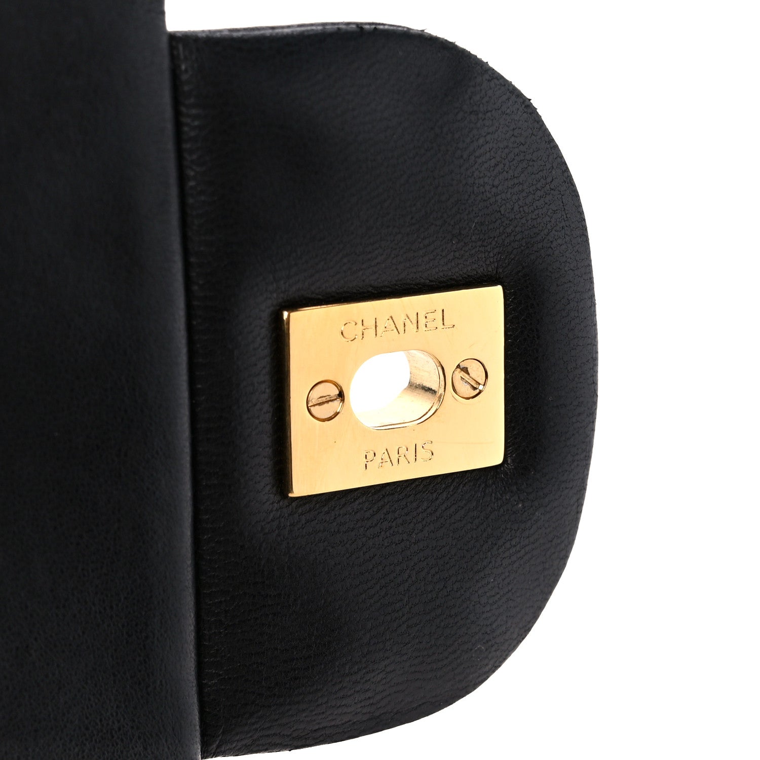 Chanel Lambskin Quilted Maxi Double Flap Black 8 of 12