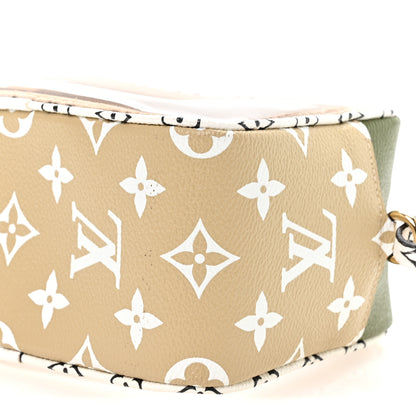 Louis Vuitton Monogram Giant Beach Pouch Kaki 10 of 10