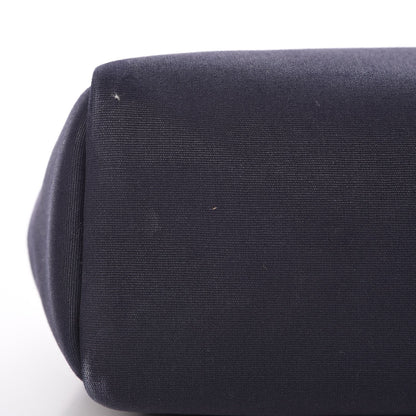 Hermes Toile Vache Calfskin Herbag PM 30 Navy Bleu Natural 20 of 25