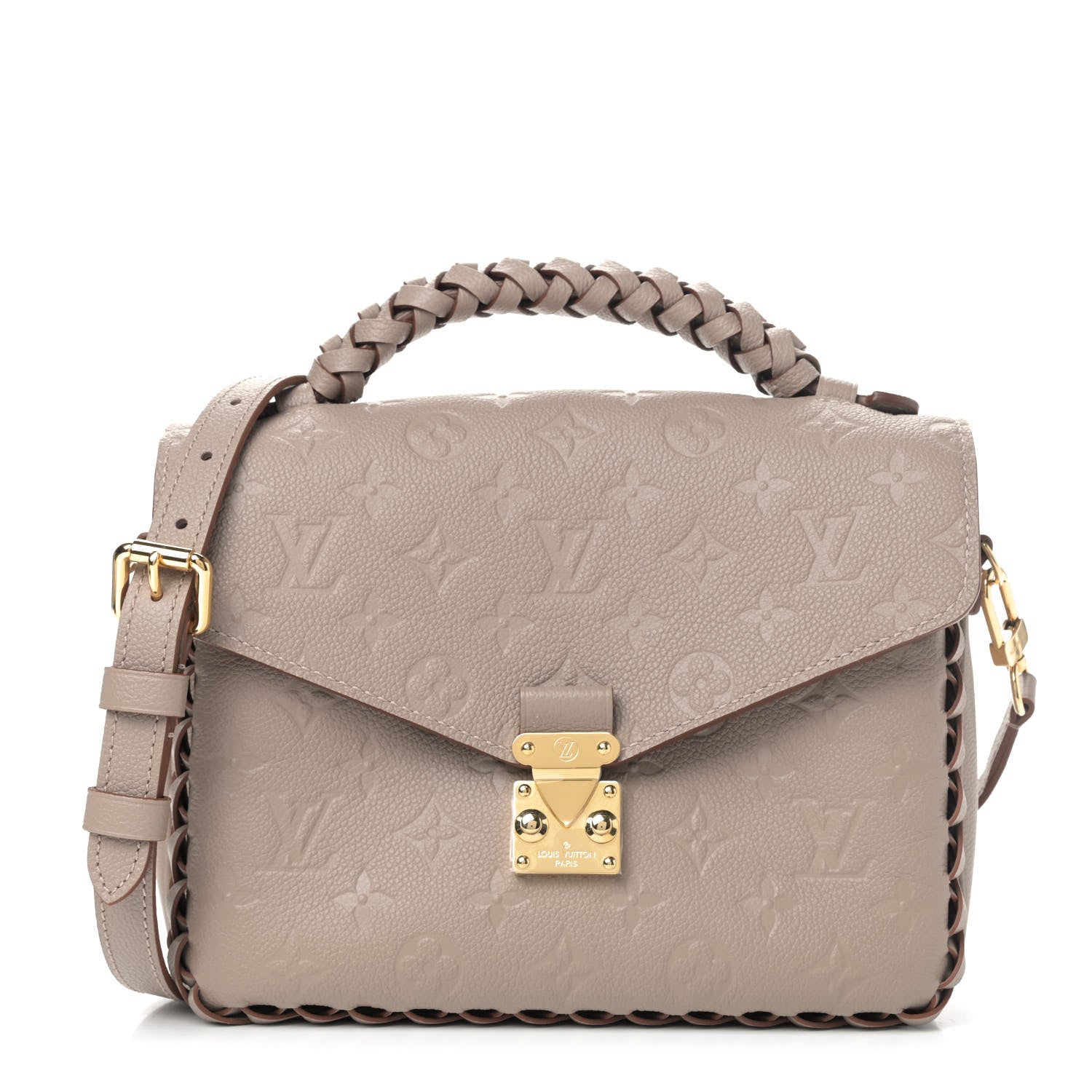 Louis Vuitton Empreinte Braided Pochette Metis Vison 1 of 4