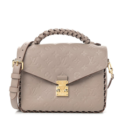 Louis Vuitton Empreinte Braided Pochette Metis Vison 1 of 4