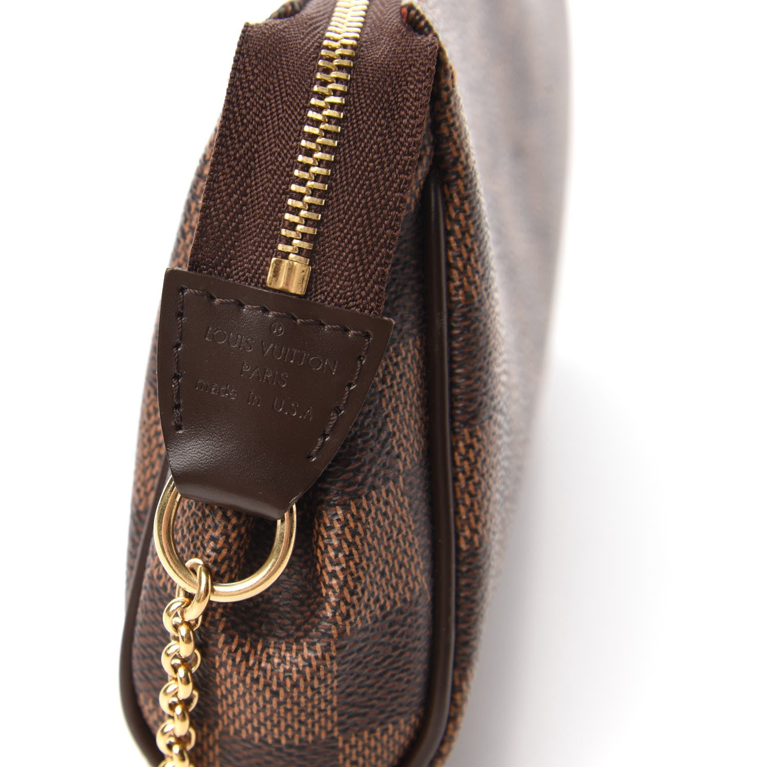 Louis Vuitton Damier Ebene Eva Clutch 9 of 11