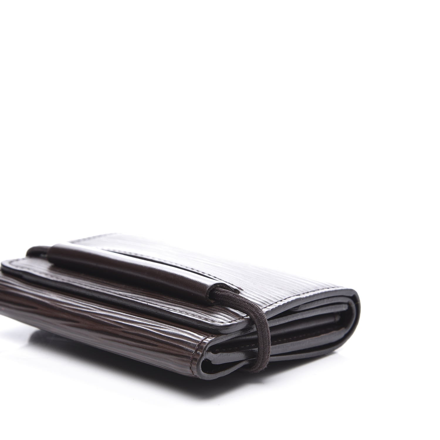 Louis Vuitton Epi Porte-Monnaie Elastique Wallet Moka 7 of 7