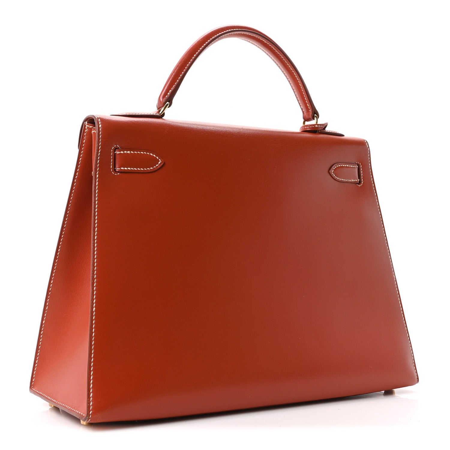 Hermes Box Kelly Sellier 32 Brique 3 of 10