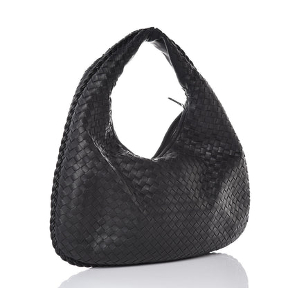 Bottega Veneta Nappa Intrecciato Medium Veneta Hobo Black 3 of 8
