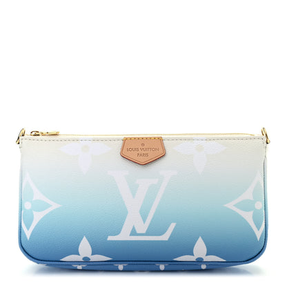 Louis Vuitton Monogram Giant By The Pool Multi Pochette Accessories Large Pochette Blue 1 of 6