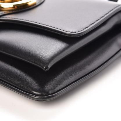 Gucci Vitello Palmellato Lux Small Arli Flap Shoulder Bag Black 9 of 9