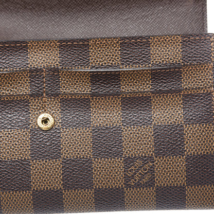 Louis Vuitton Damier Ebene Sarah Wallet 7 of 10