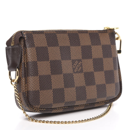 Louis Vuitton Damier Ebene Mini Pochette Accessories 3 of 9