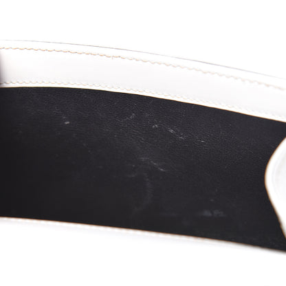 Saint Laurent Smooth Calfskin Small Monogram Kate Satchel Optical White 15 of 15