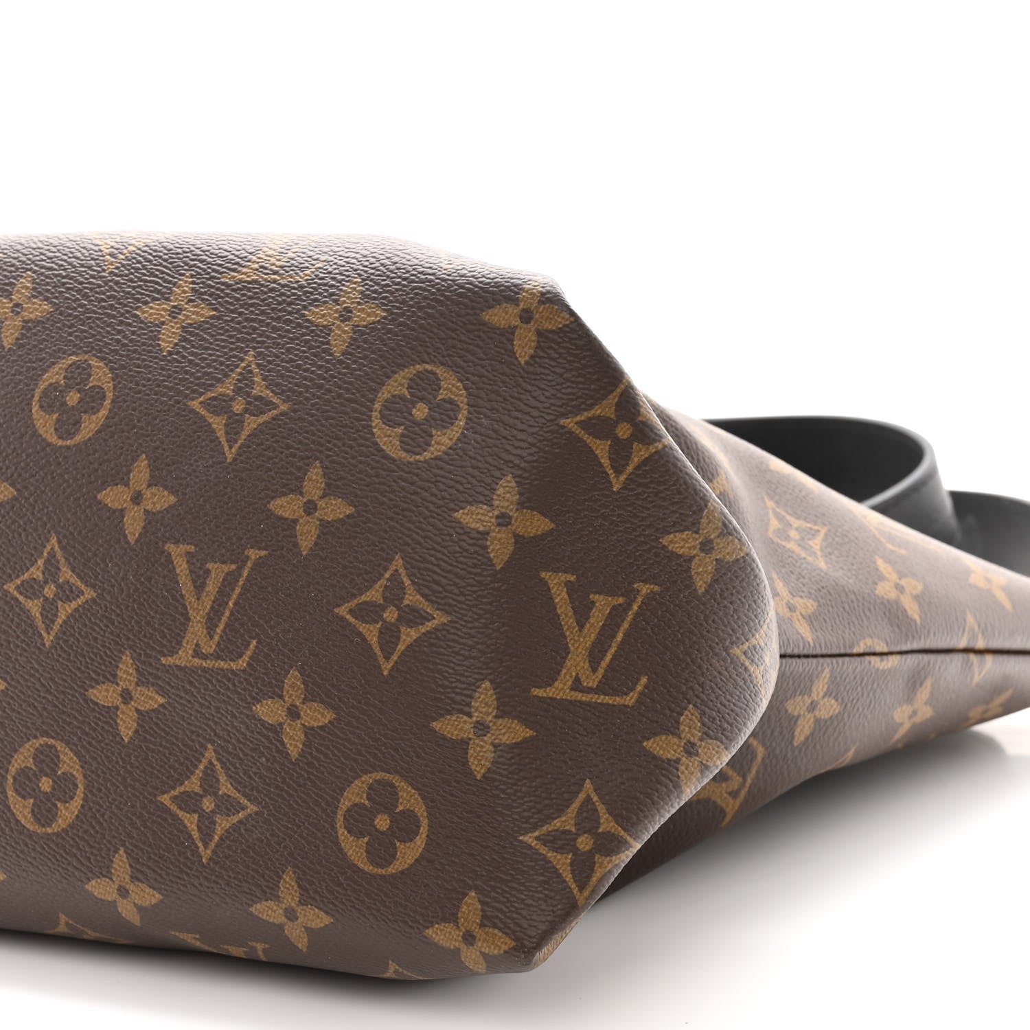 Louis Vuitton Monogram Flower Zipped Tote MM Black 11 of 12
