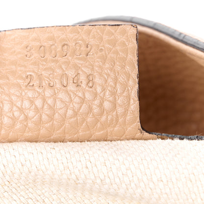 Gucci Pebbled Calfskin Medium Soho Chain Shoulder Bag Camelia 8 of 16