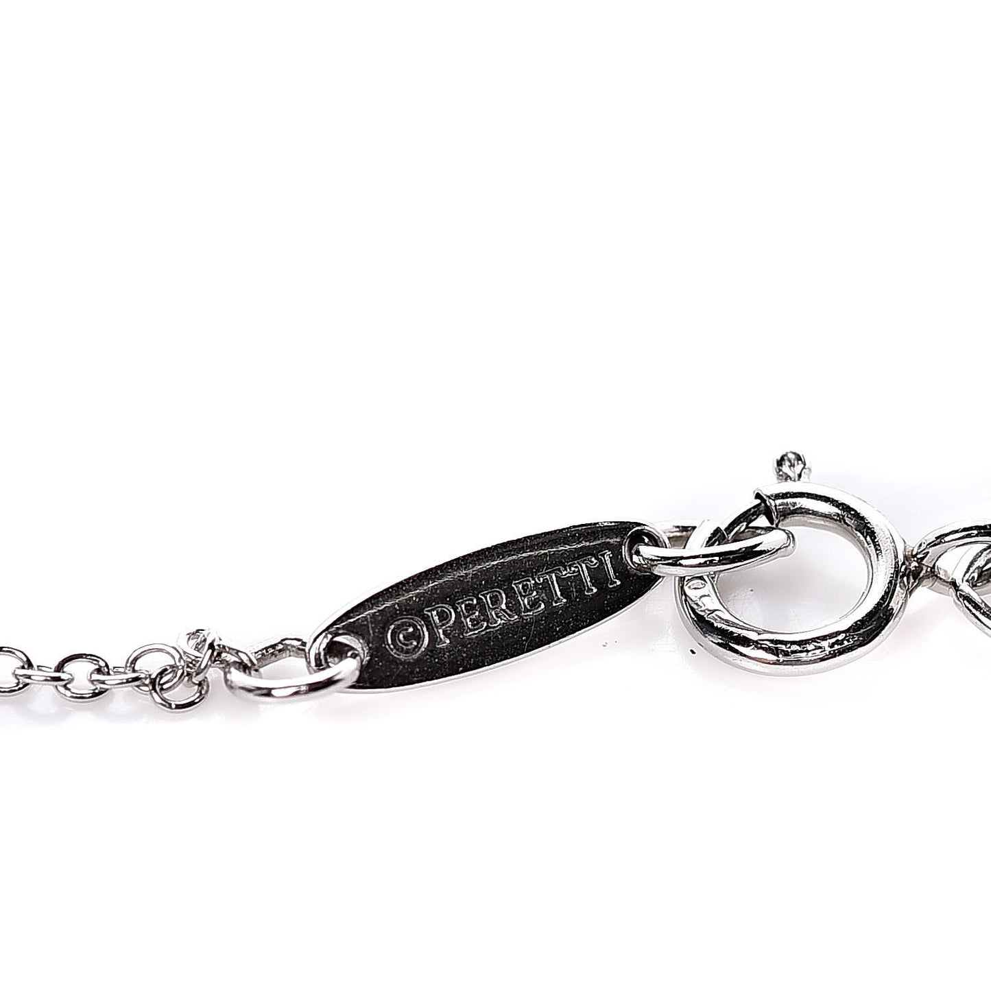 Platinum Blue Sapphire Elsa Peretti Color By The Yard Bracelet