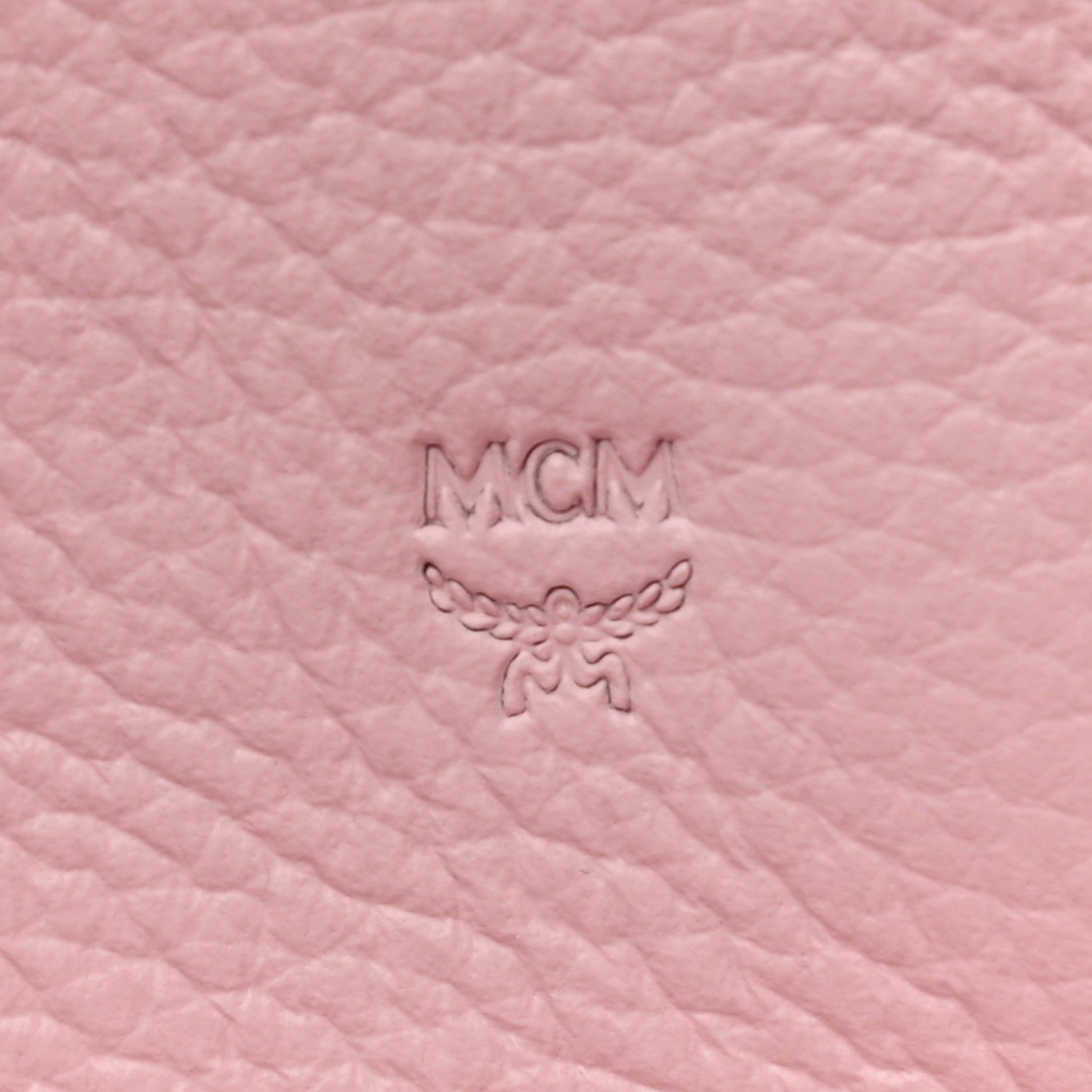MCM Visetos Large Zip Around Wallet Pink 5 of 6