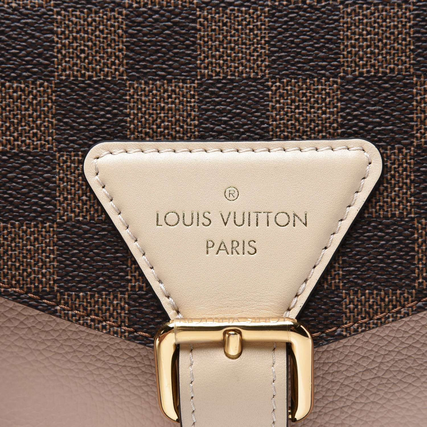 Louis Vuitton Damier Ebene Beaumarchais Venus Pink 11 of 11