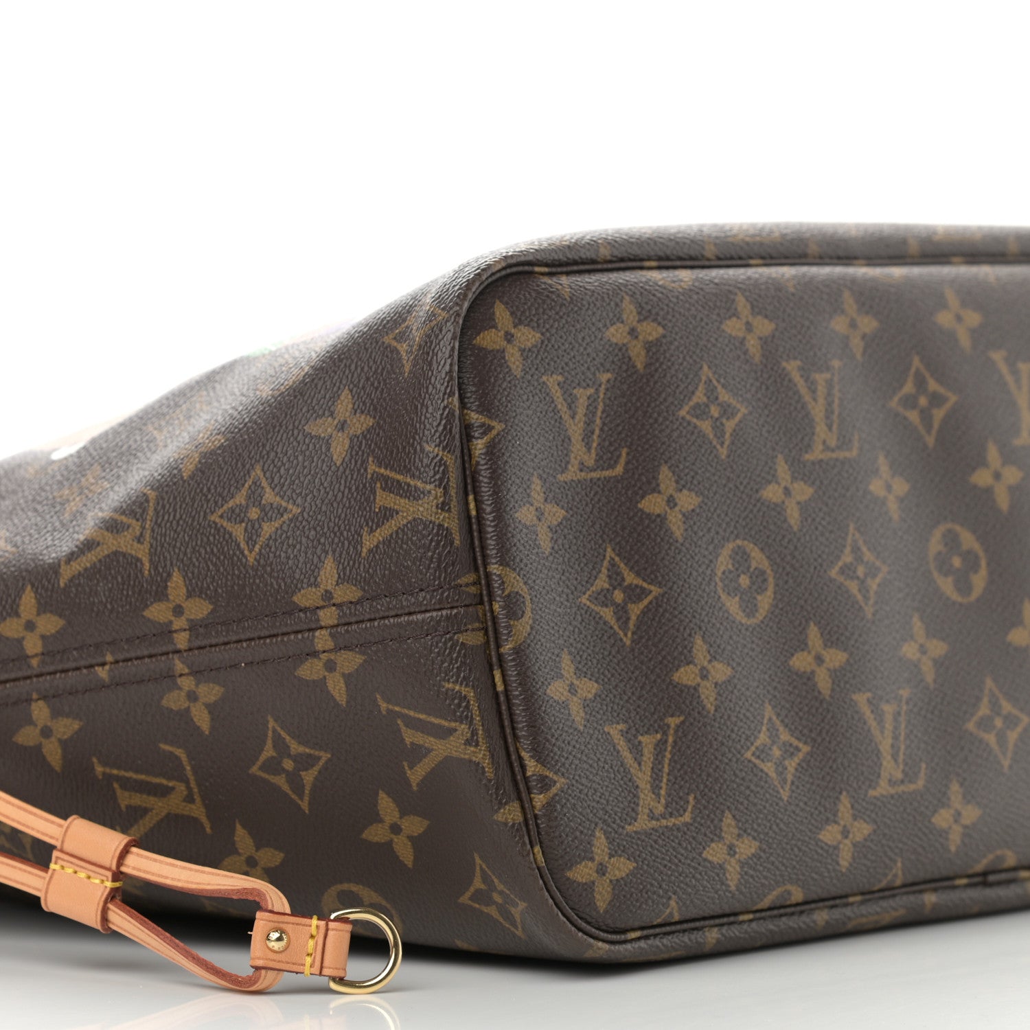 Louis Vuitton Monogram My World Tour Neverfull MM 9 of 10