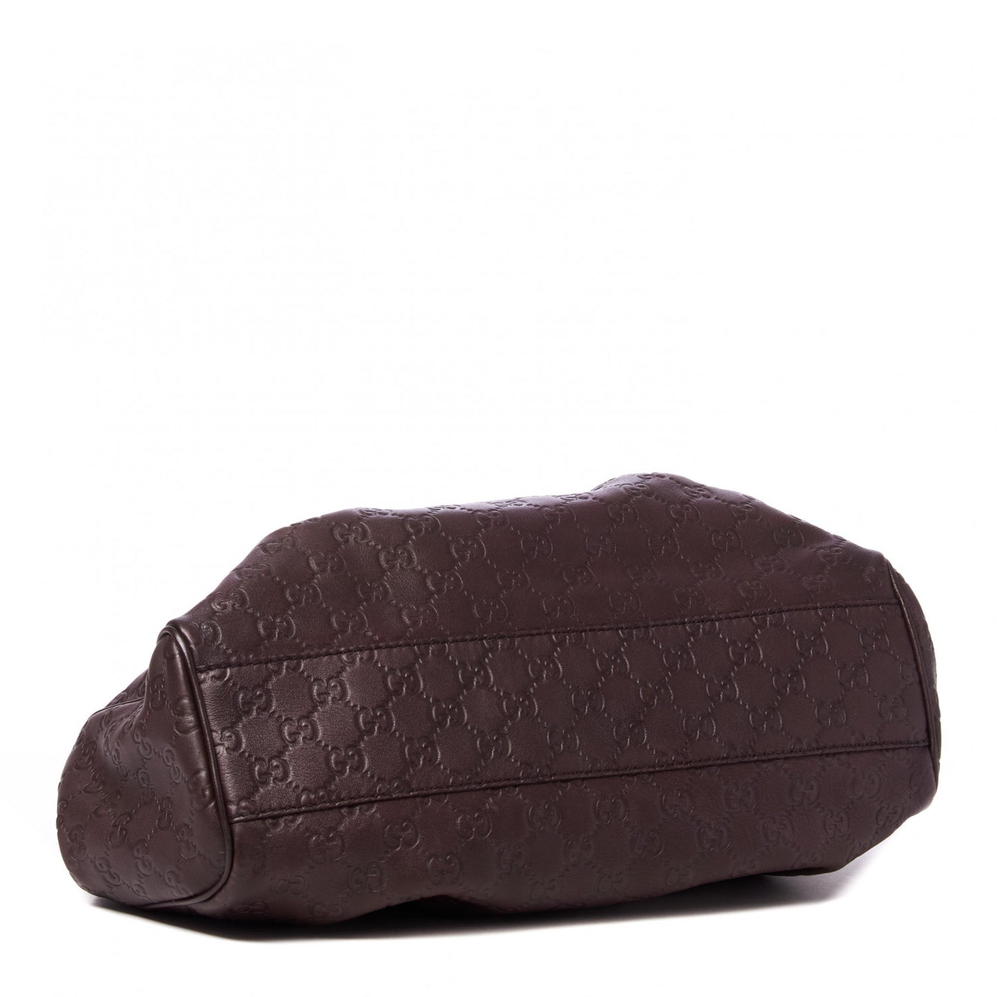 Guccissima Medium Sukey Tote Chocolate