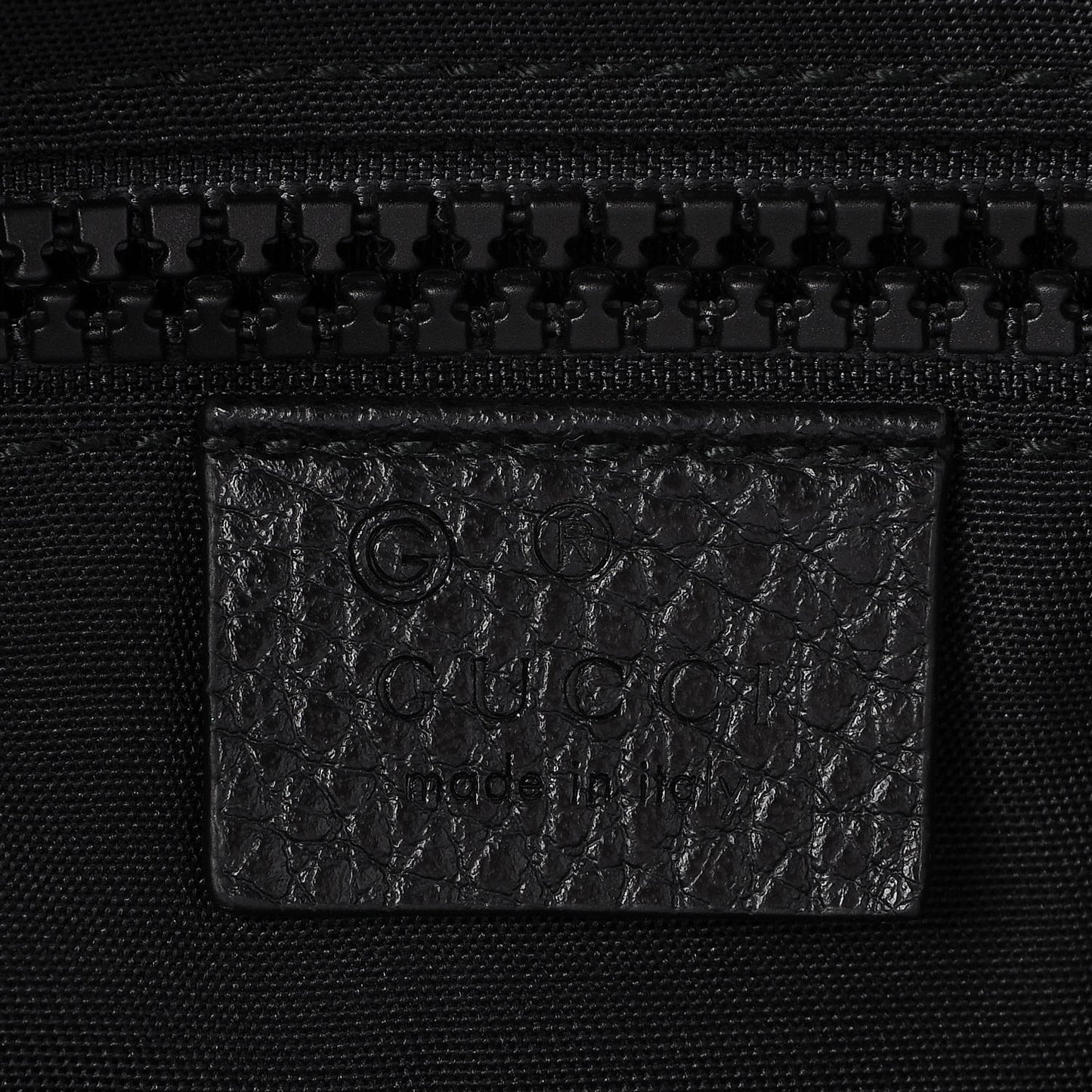Nylon Monogram Small Flat Messenger Bag Black