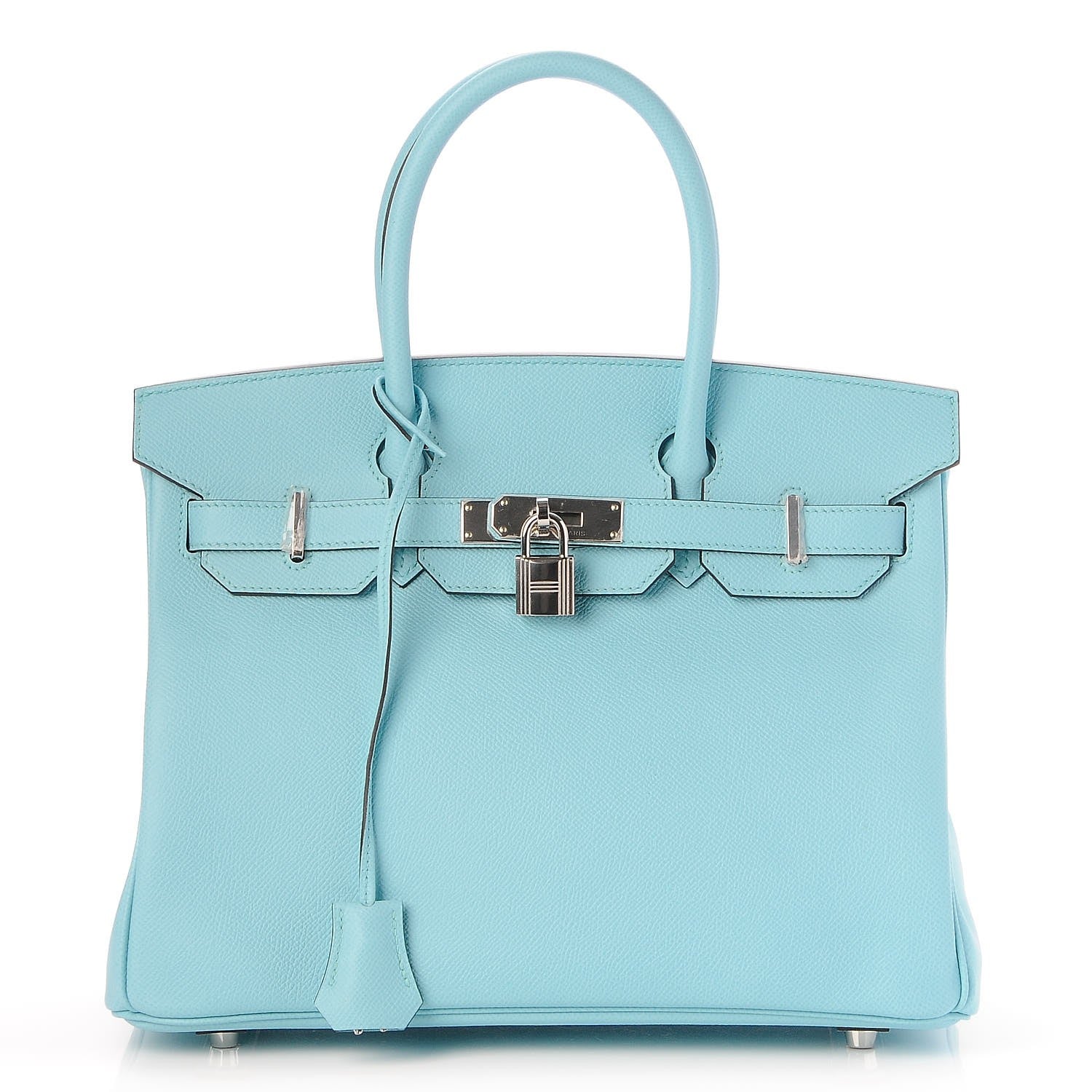 Hermes Epsom Birkin 30 Bleu Atoll 1 of 33