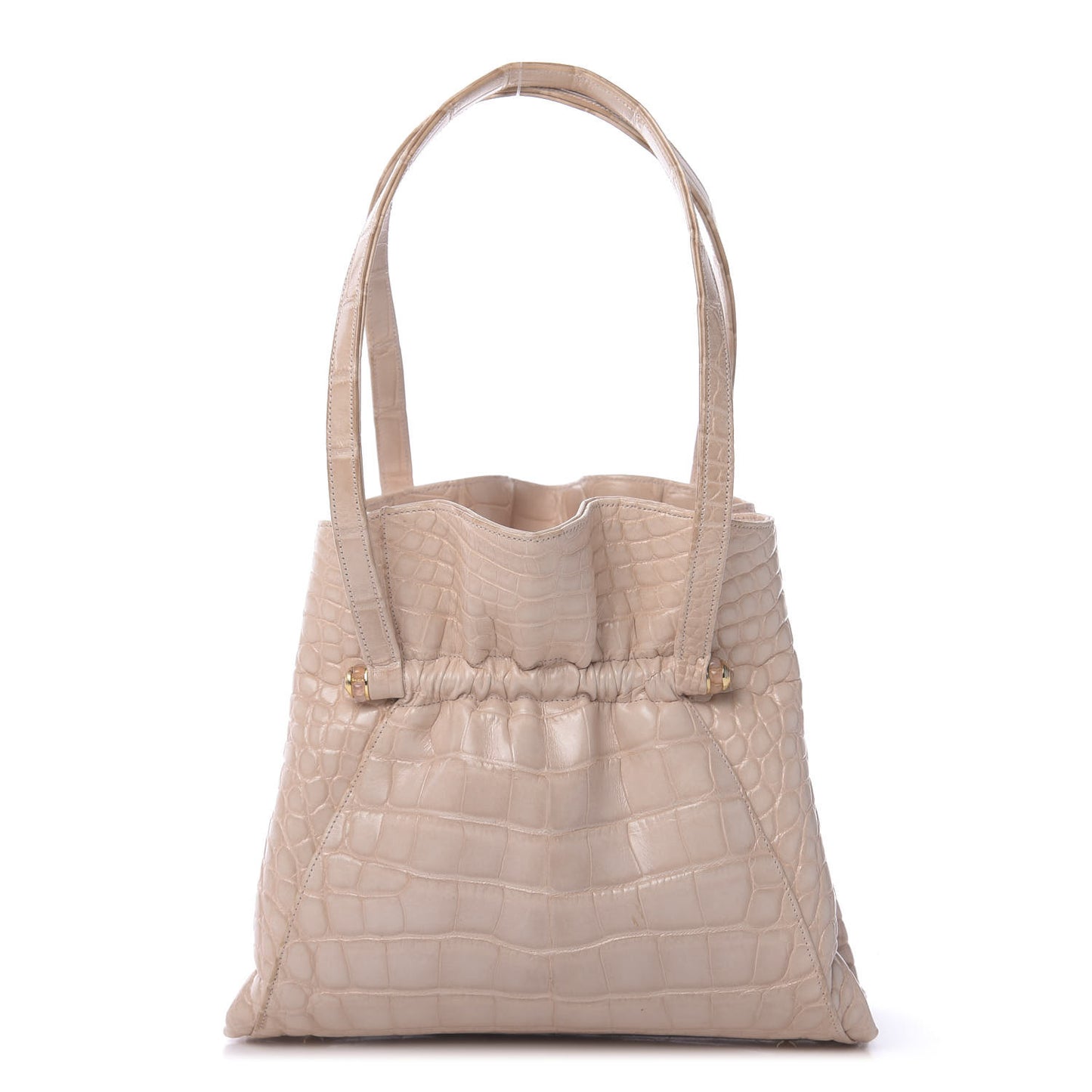 Crocodile Evening Bag Pink