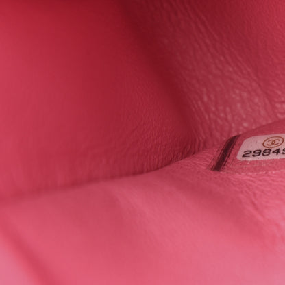 Chanel Caviar Quilted Medium Double Flap Pink 7 of 9