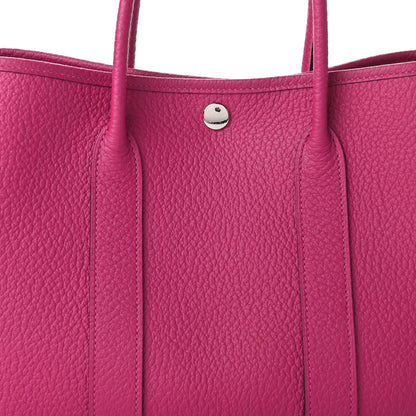 Hermes Vache Country Garden Party 30 TPM Rose Pourpre 10 of 11